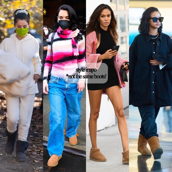 UGG Bailey Button Suede Sherpa Boots - Picture 15 of 16